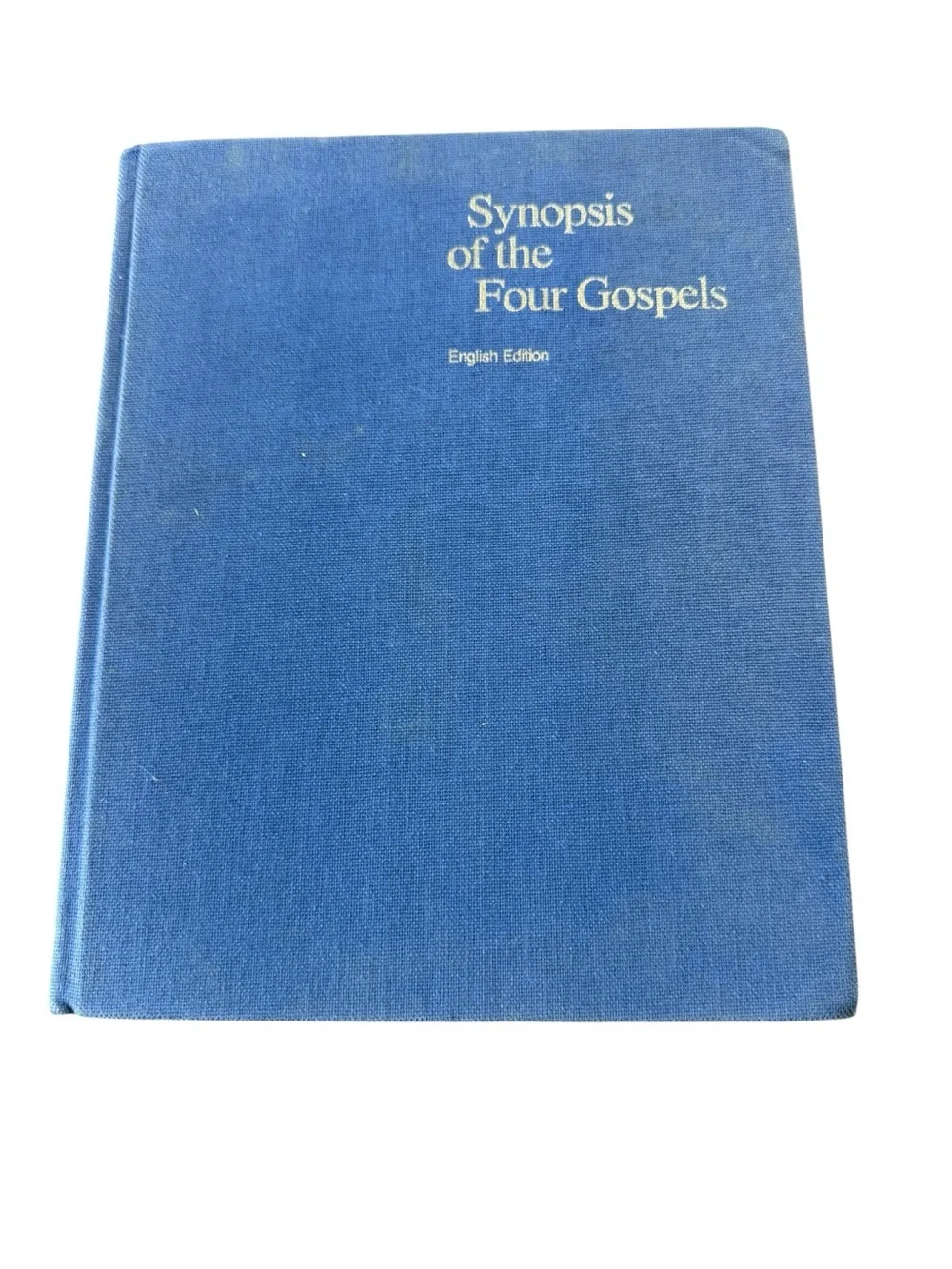 Synopsis of the Four Gospels English Edition 1982 1985 HB United Bible Societies